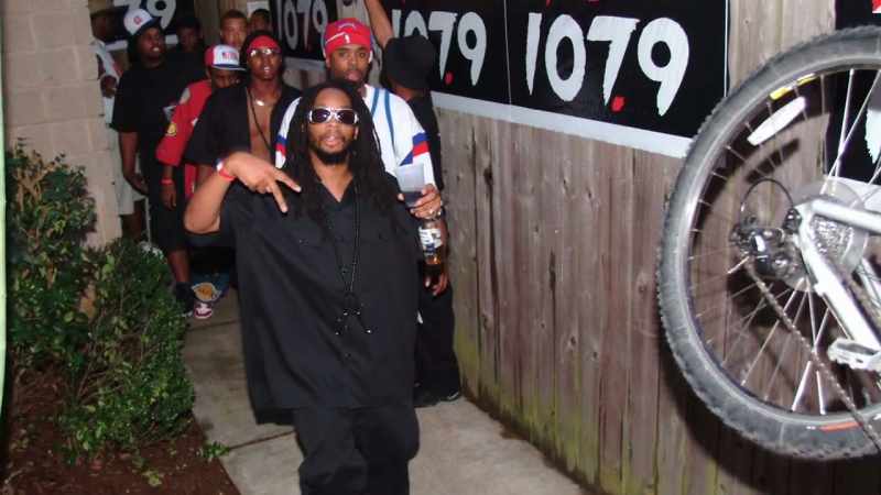 For hot 107 backstage