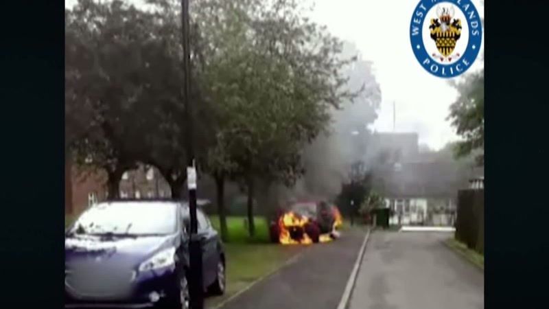 For Manny with his car on fire, he was aware he was being targeted