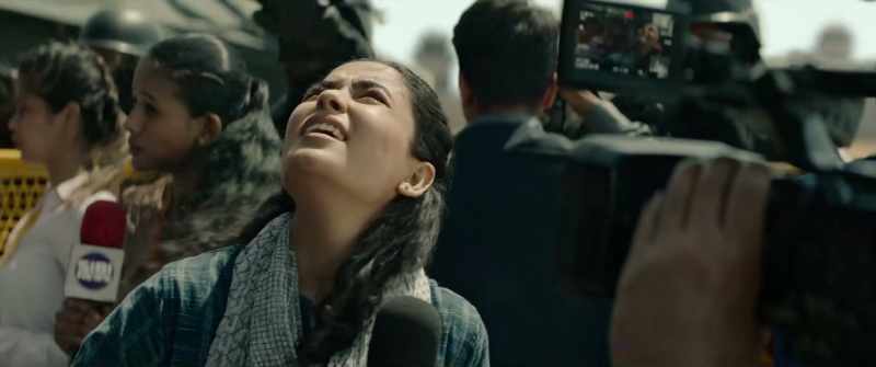 For News Aaj, Sonam reporting from Belamvada jail
