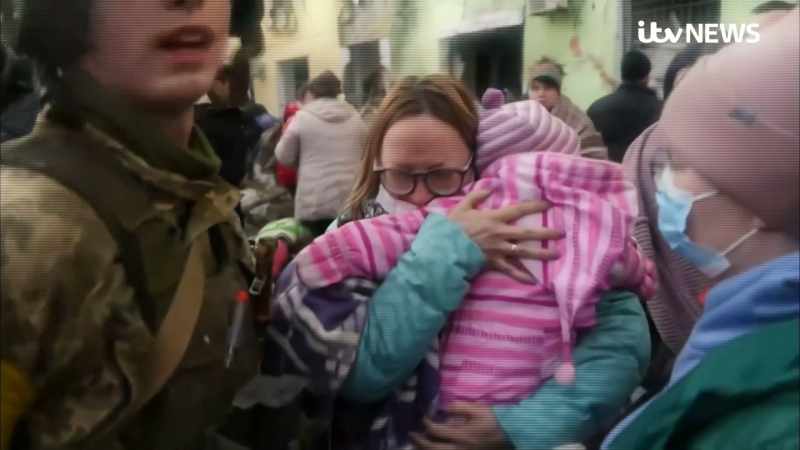 For once, the aftermath of a bombing