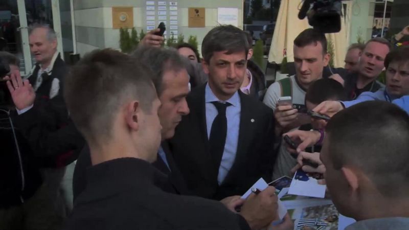 For Platini, I think that when he saw Blatter floored