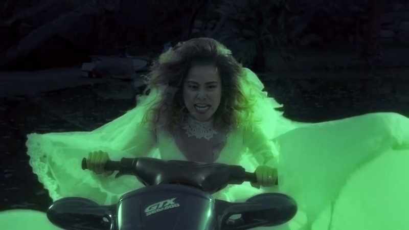 For your sins, I will haunt this lake forever!