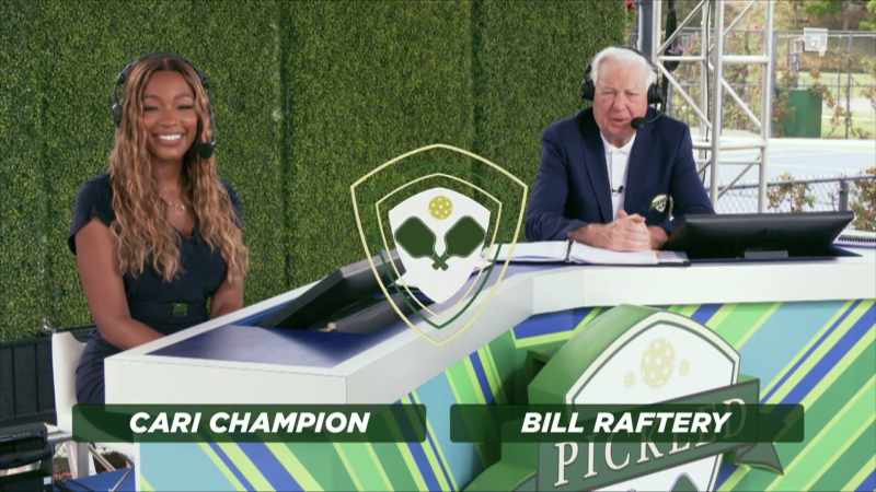 FOR STARTERS, THE PICKLEBALL COURT