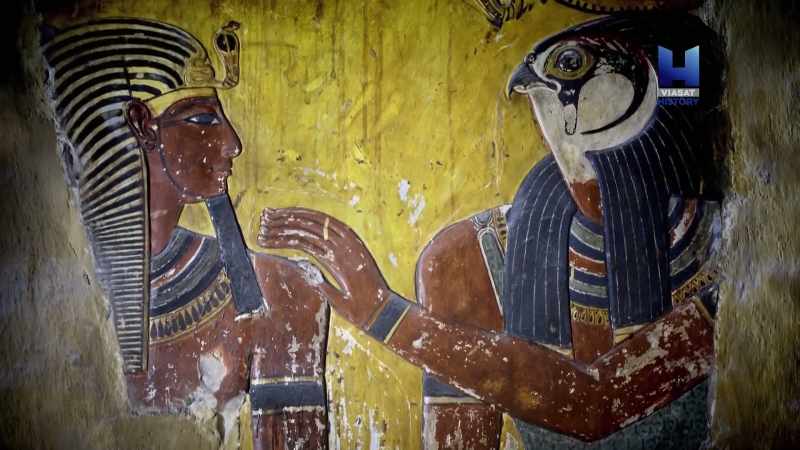 For the first time, the pharaoh is described