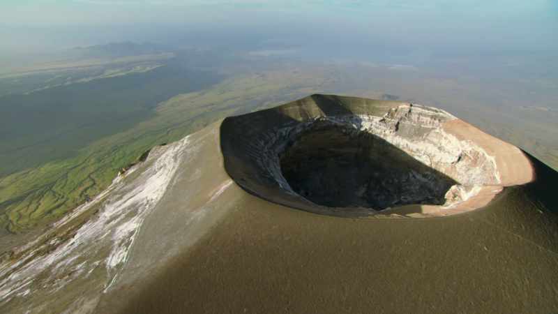 For the past 400,000 years, ash from this great volcano