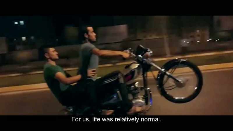 For us, life was relatively normal