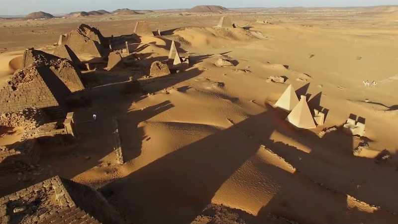 For visitors these ancient structures