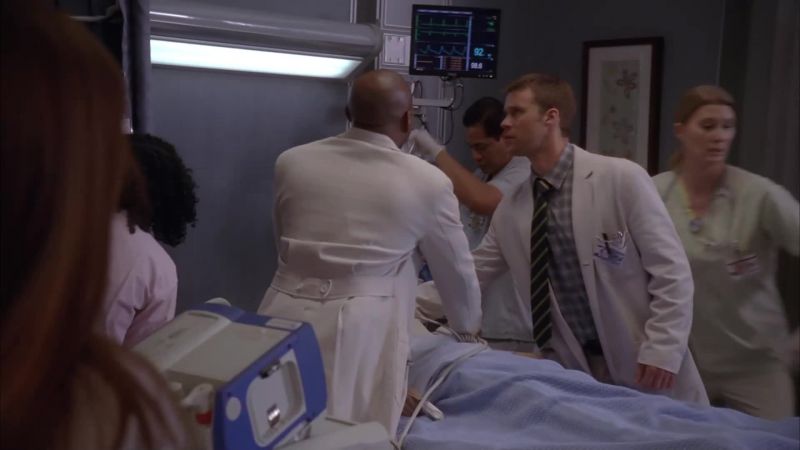 Foreman: Bradycardic arrest. Third-degree heart block