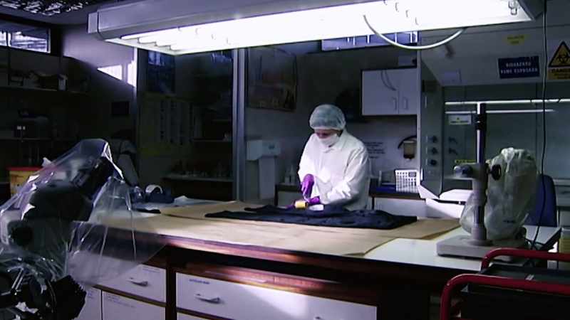 Forensic teams painstakingly analyzed