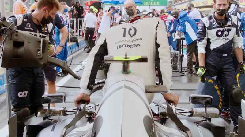 Formula 1 is what I was dreaming for from four years old