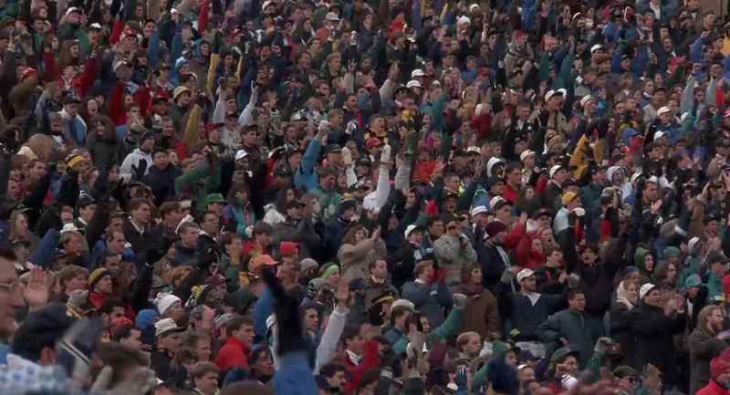 Forty yards for a Notre Dame touchdown