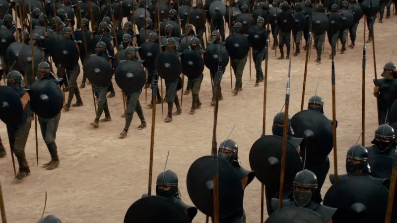 Forward march!