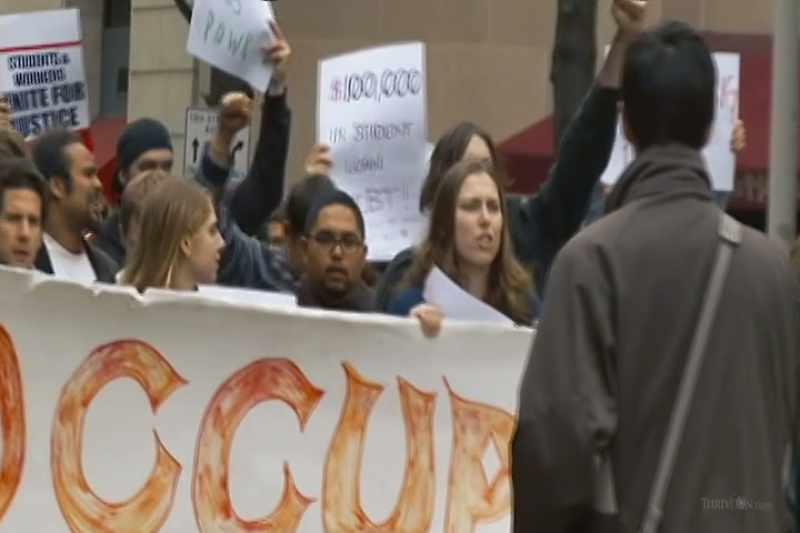 [Foster] Across the globe, people are frustrated and protesting