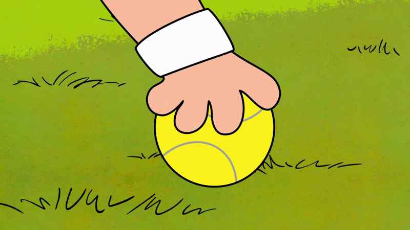 Found it. Next time, don't hit the ball so hard, Marcie