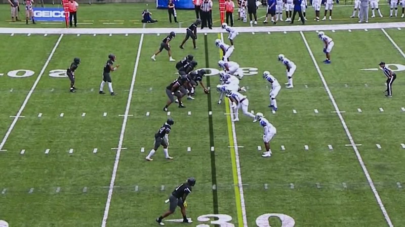 Fourth and one from inside its own 30