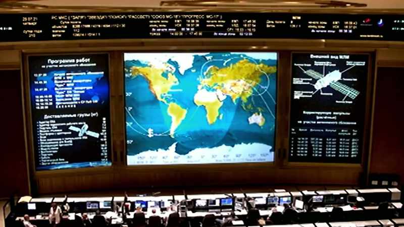 Fra Kontrolcentret i Houston