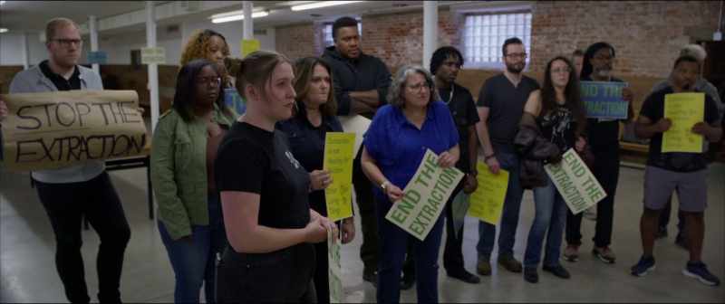 Fracking in another place, clear cutting someplace else