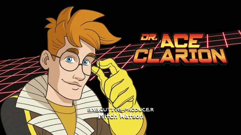 Francis plays Dr. Ace Clarion