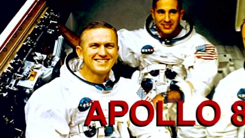 Frank Borman, Jim Lovell and Bill Anders were the first people