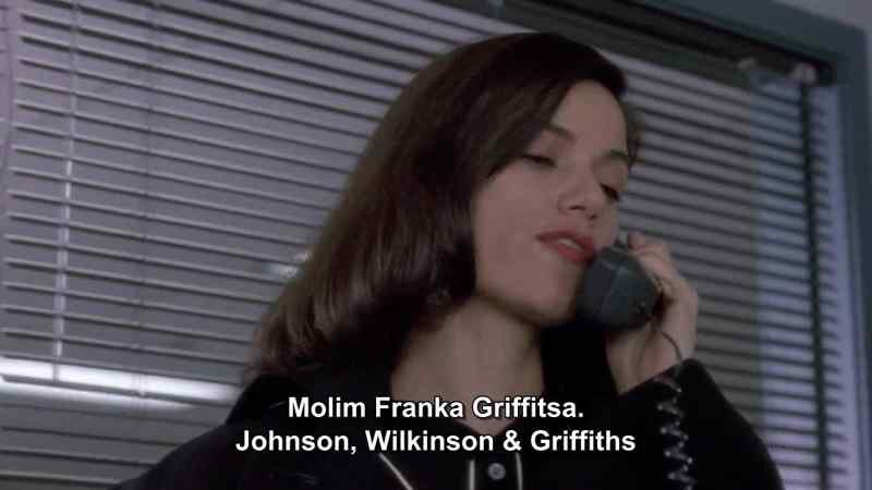 Frank Griffith please. - He's not in