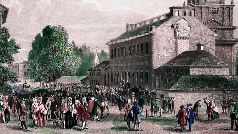 Franklin was approached by one of the city's