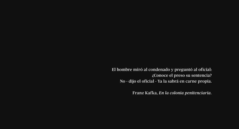 Franz Kafka. In the Penal Colony