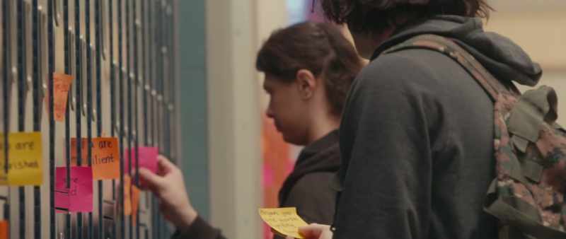 Freak, you put this on my locker?