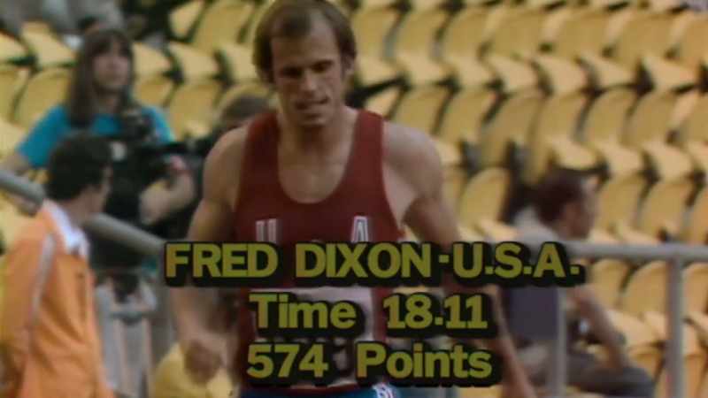 Fred Dixon comes in at 18 seconds-plus