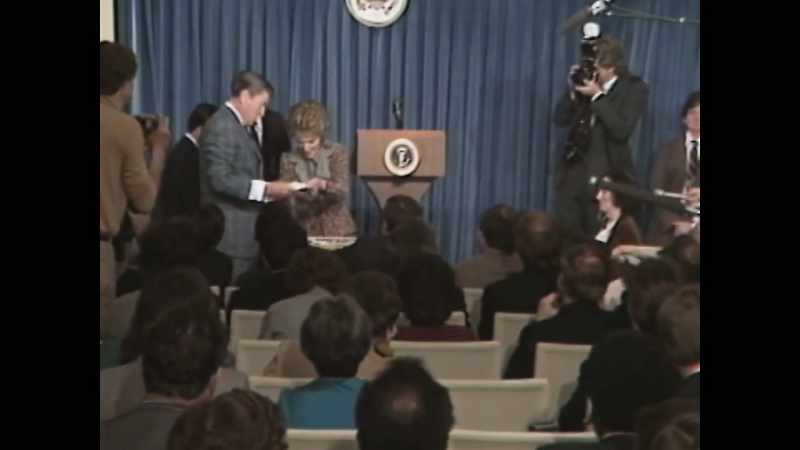 [Fred Ryan] My view is, Nancy Reagan