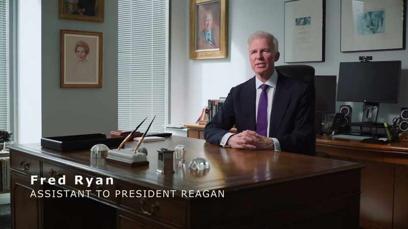 [Fred Ryan] Nancy Reagan felt