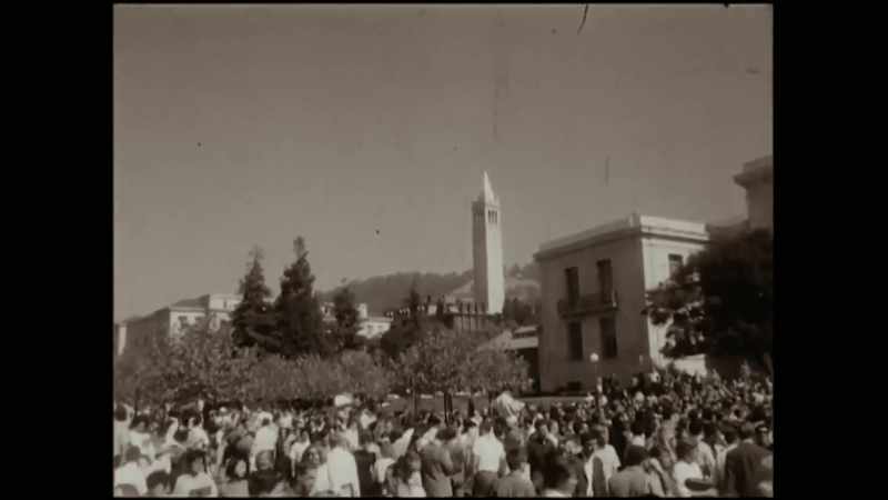 Free speech battles on campus in the 1960s