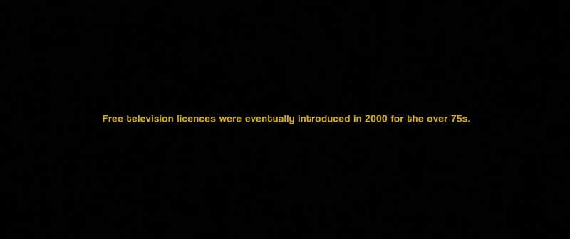 Free TV licenses were eventually introduced in 2000