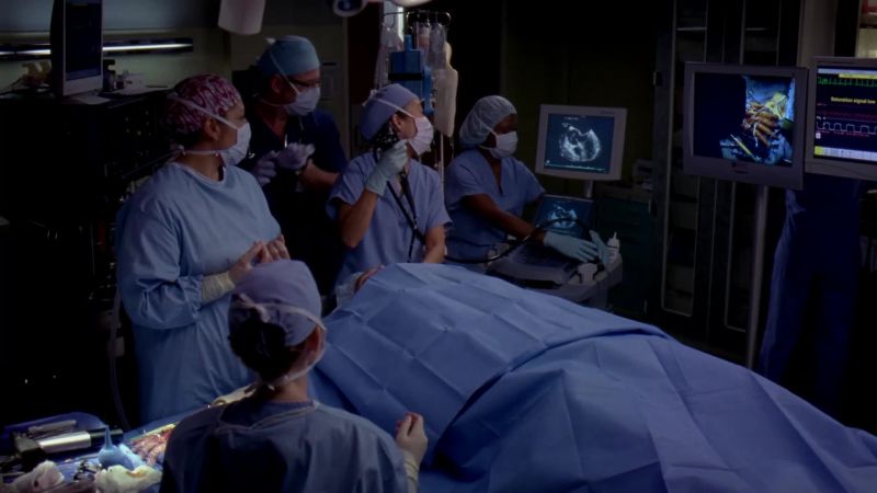 Freeze it. - Intraluminal flap and pericardial effusion