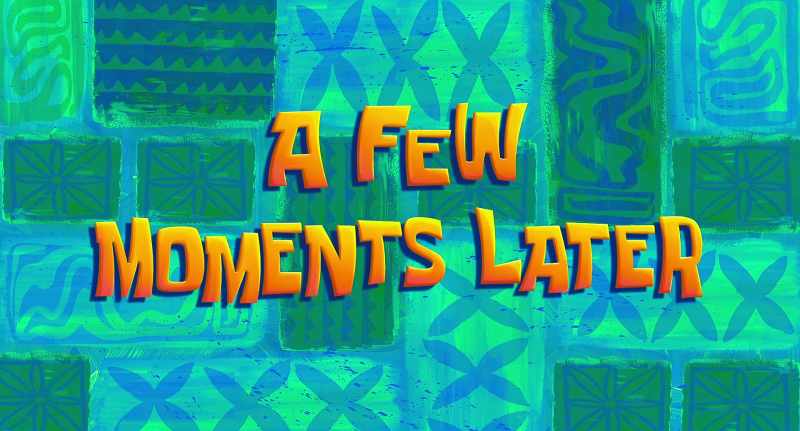 [French narrator] A few moments later…