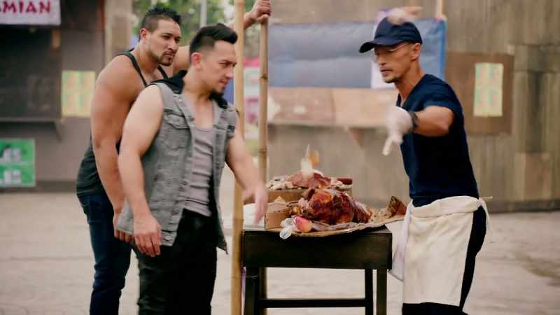 Fresh off the spit. - Well, here'’s the thing, Chef