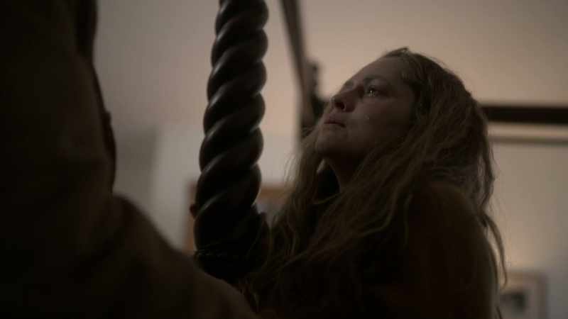 (Freya groans, sniffles)