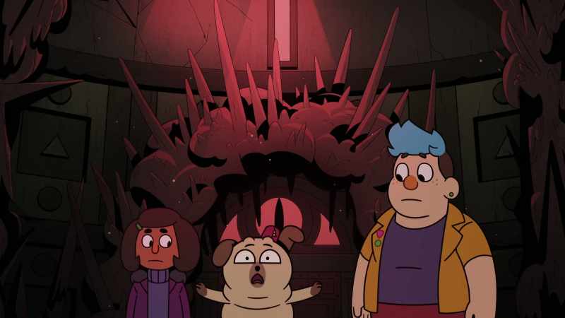 Friends, something's in here with us