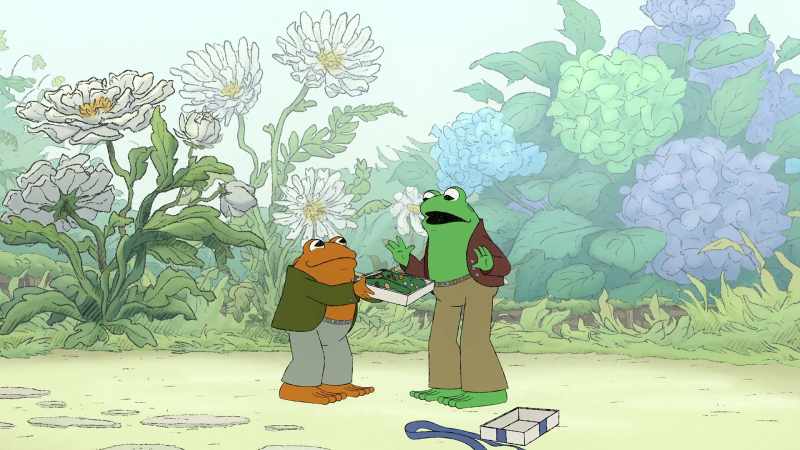 [Frog gasps]