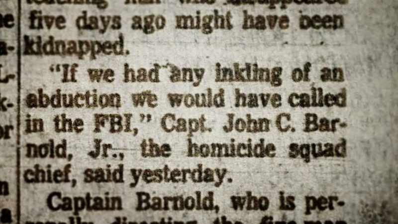 From day one, Barnold is essentially telling everybody