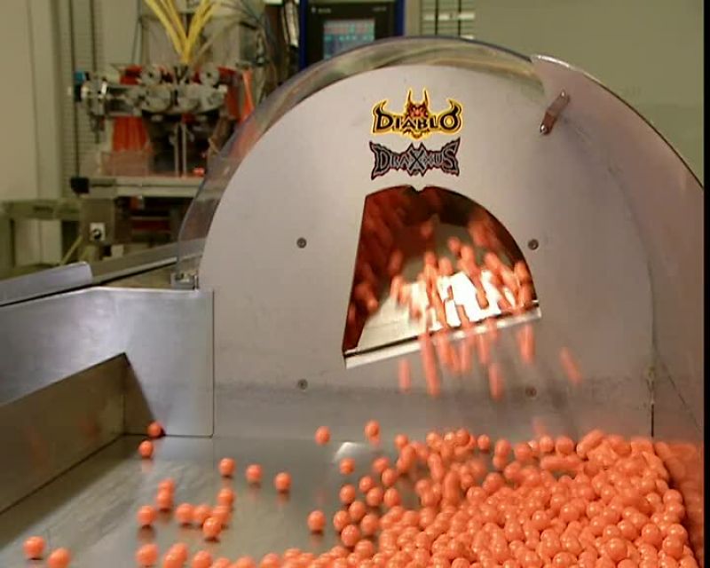 FROM HERE, THEY'LL GO ONTO A BAKERY-STYLE RACK
