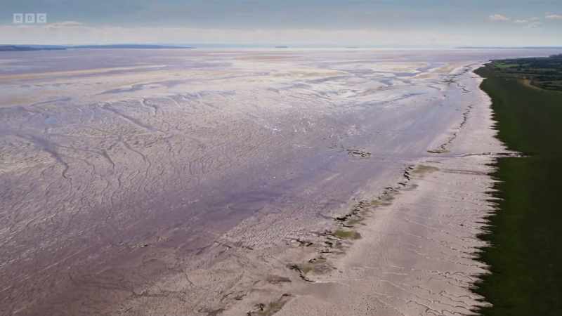 From low tide