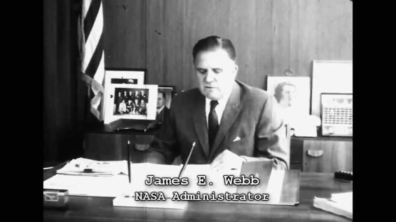 From that moment on, NASA Administrator James Webb