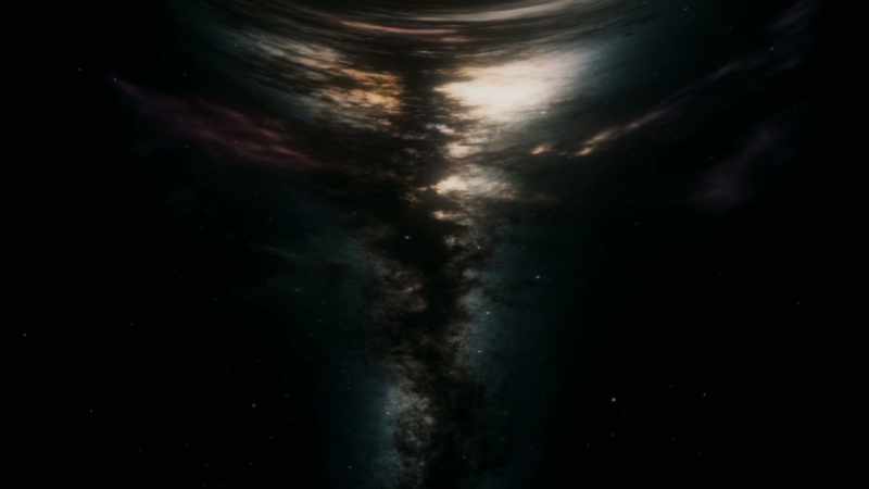 From the moment the black hole formed