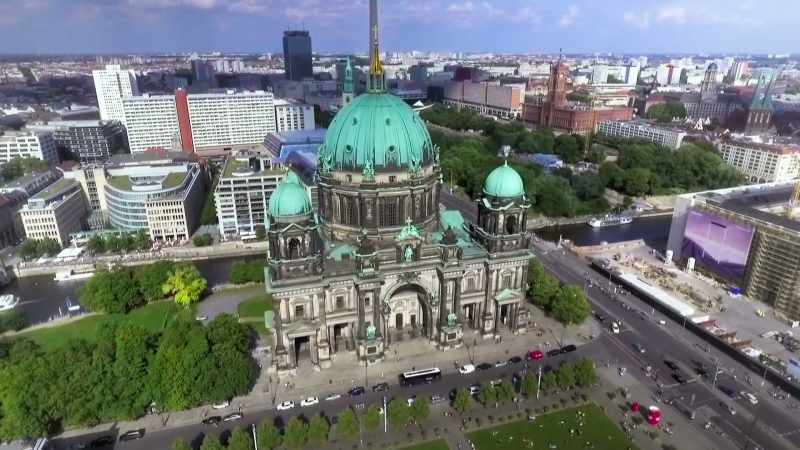 From the neo-renaissance Berlin Cathedral