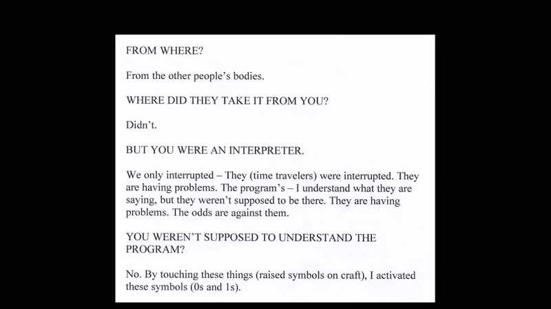 From the other people's bodies