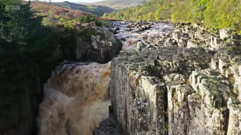 from the rugged whinstone cliffs of Durham