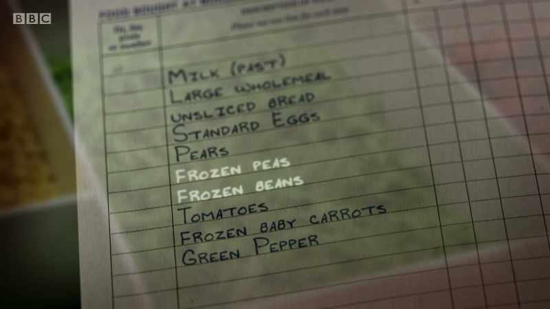 Frozen peas, frozen beans