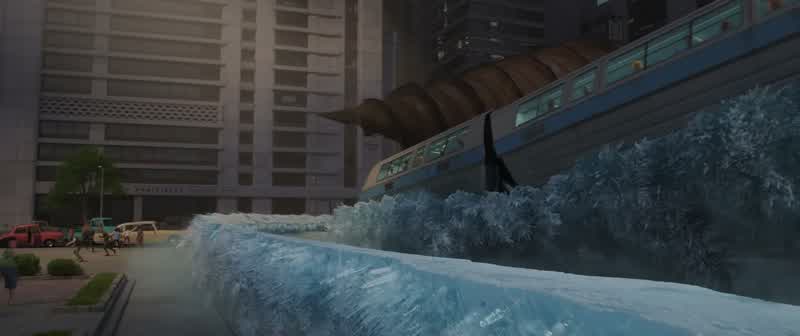 We have to stop this thing before it gets to the overpass!