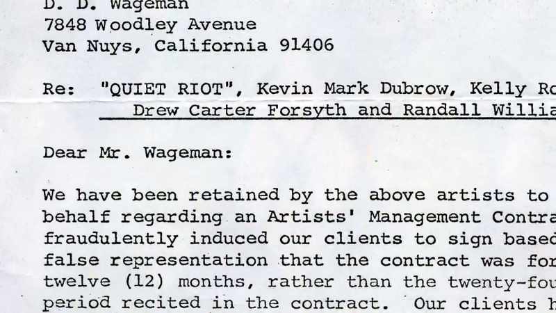Frustrated with manager Dennis Wageman