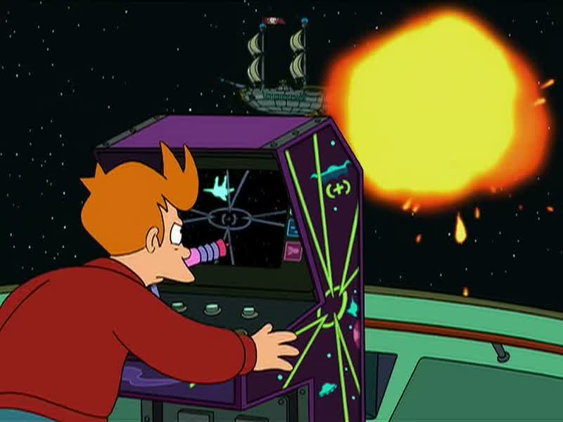 Fry to battle stations